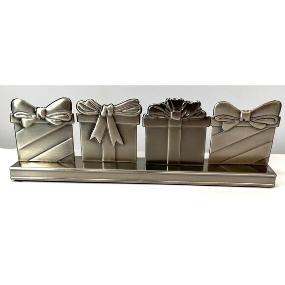 Decorative Gift Box Christmas Card Holder - Picture 1 of 6